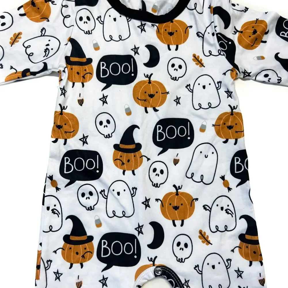 BABY HALLOWEEN THEMED ROMPER SIZE 6/12M